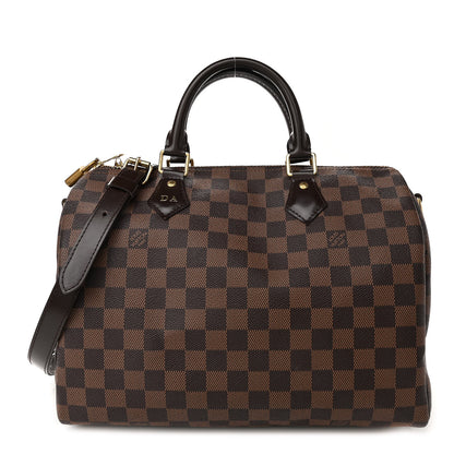 Louis Vuitton Damier Ebene Speedy Bandouliere 30 1 of 10