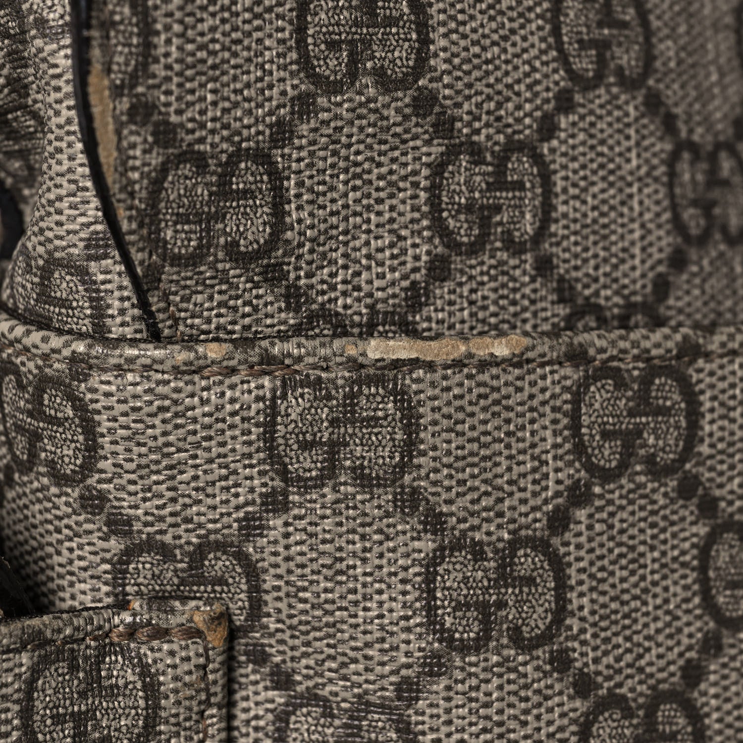 Gucci GG Plus Monogram Messenger Diaper Bag Dark Brown 18 of 23