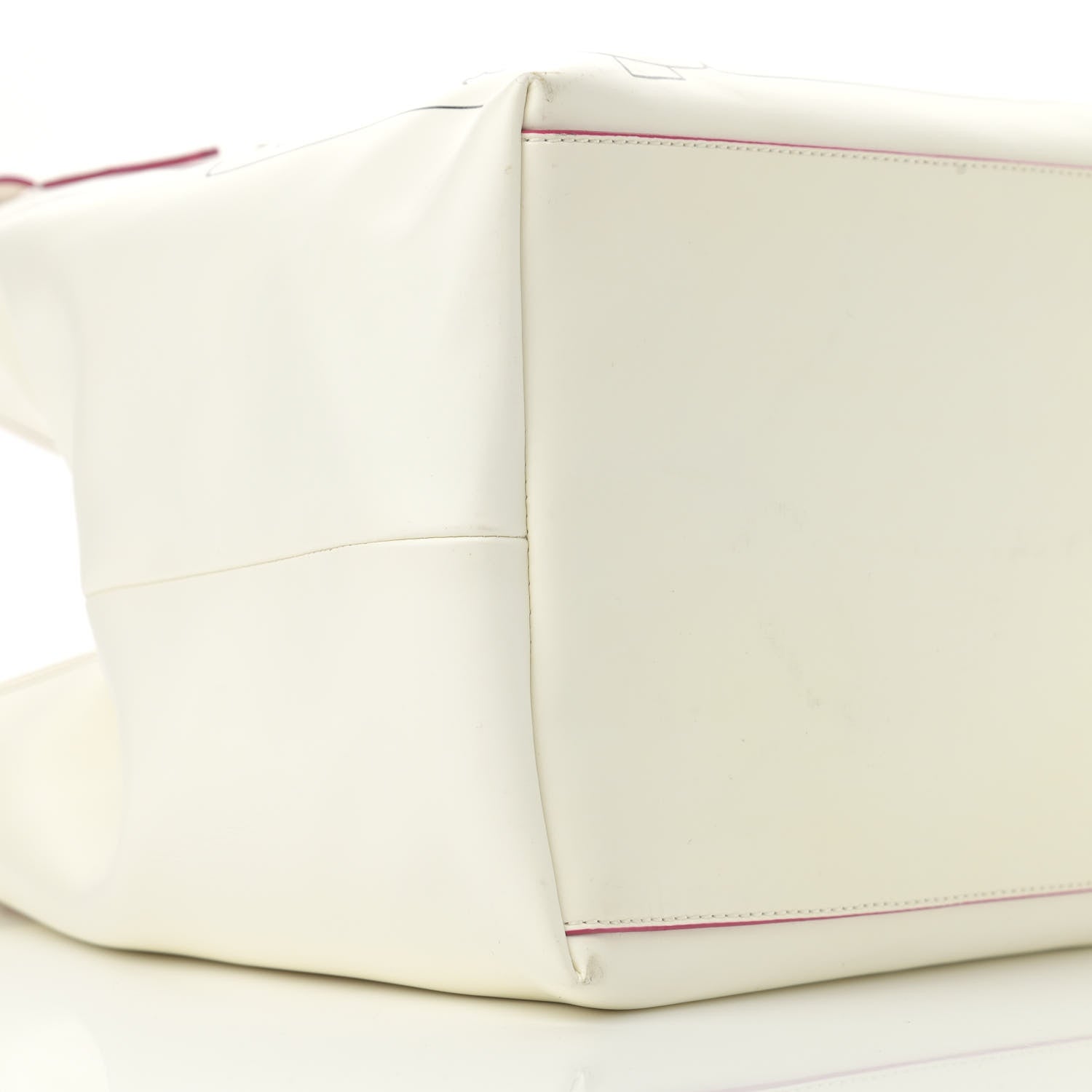 Jimmy Choo Canvas English Bull Terrier Print Medium Sara Tote White Multicolor 9 of 12