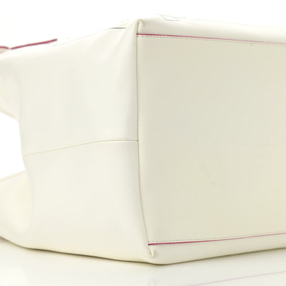 Jimmy Choo Canvas English Bull Terrier Print Medium Sara Tote White Multicolor 9 of 12