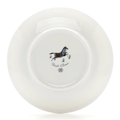 Hermes Porcelain Cheval D'Orient Bread and Butter Plate 2 of 6