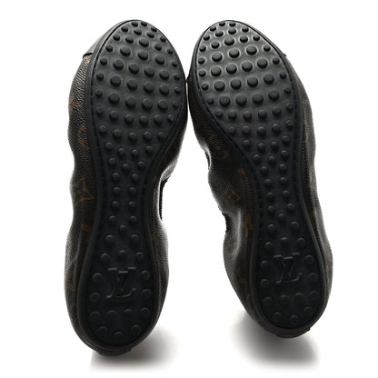 Louis Vuitton Monogram Flirty Ballerina Flats 38.5 Black 6 of 9