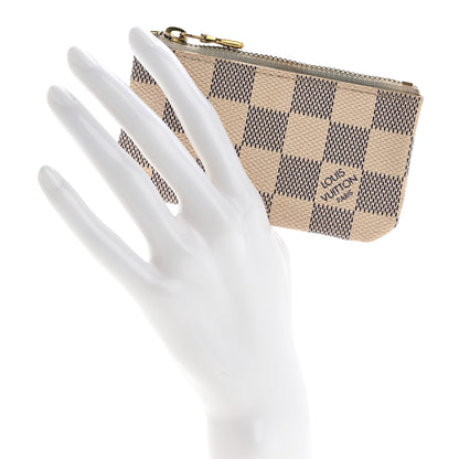 Louis Vuitton Damier Azur Key Pouch 2 of 10