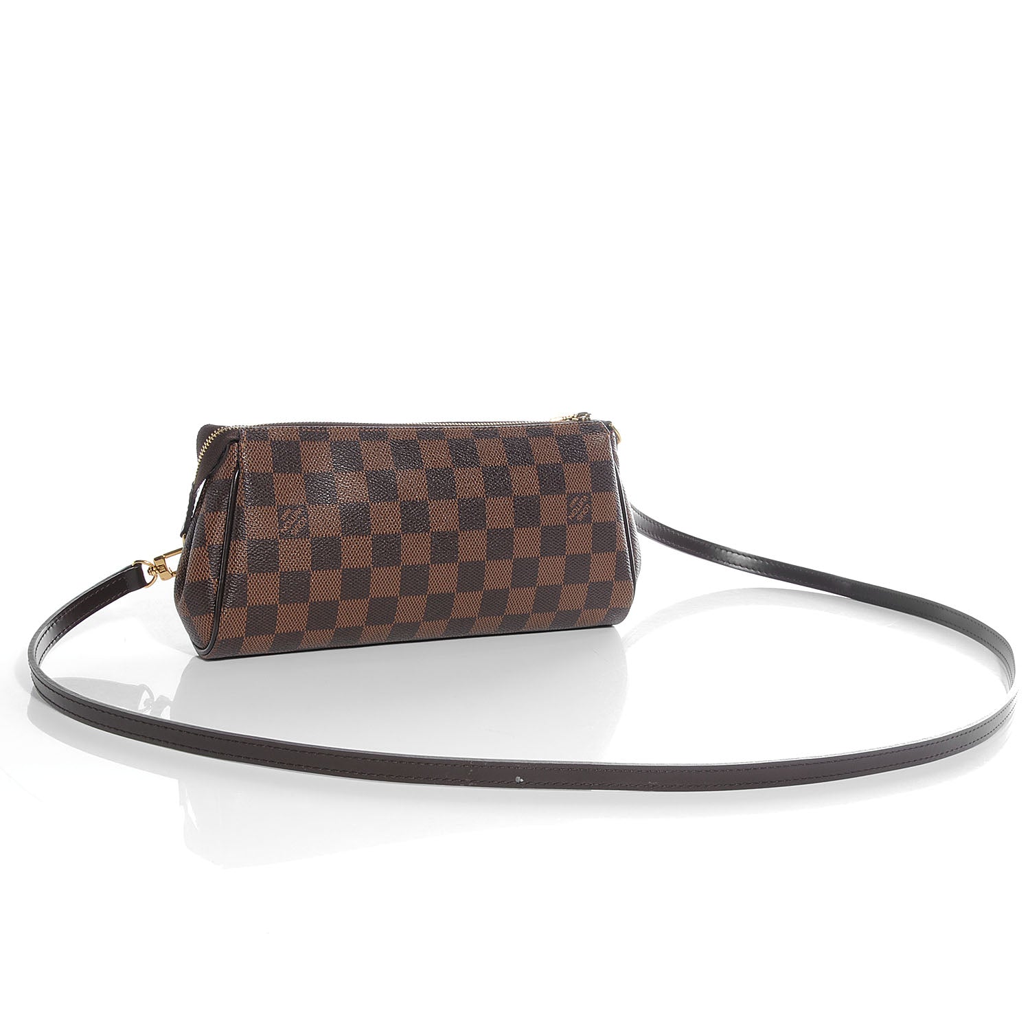 Louis Vuitton Damier Ebene Eva Clutch 3 of 8