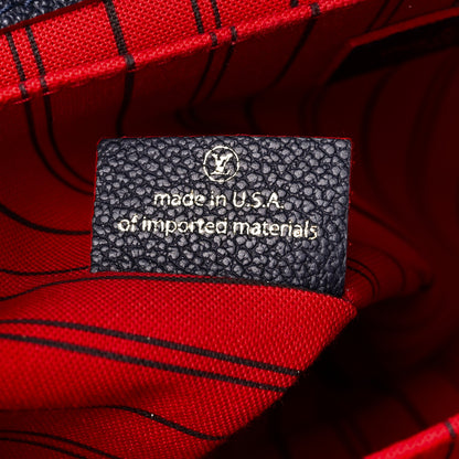 Louis Vuitton Empreinte Pochette Metis Marine Rouge 7 of 11