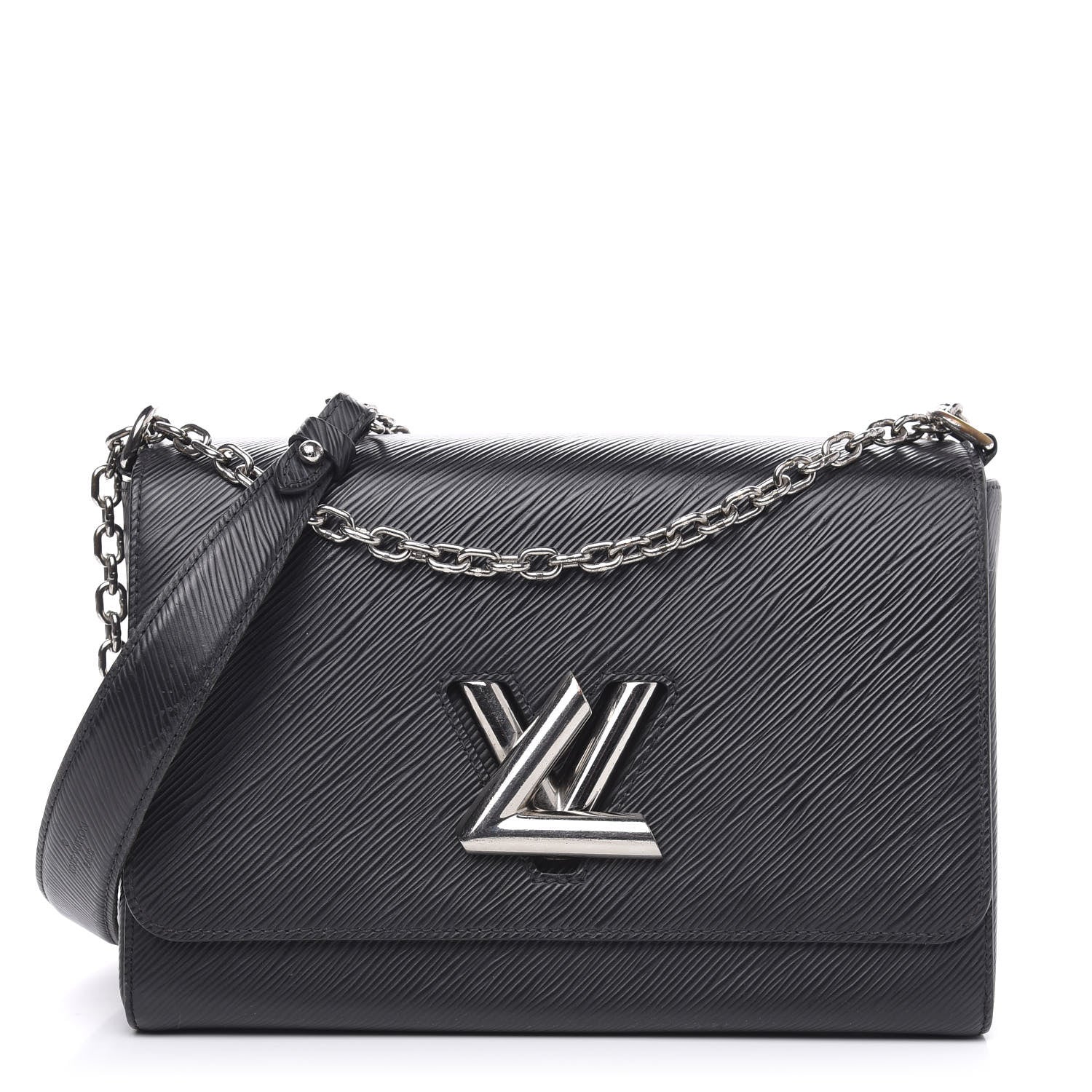Louis Vuitton Epi Twist Shoulder Bag GM Black 1 of 15