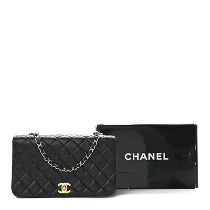 Chanel Lambskin Quilted Small Single Flap Black 13 of 13