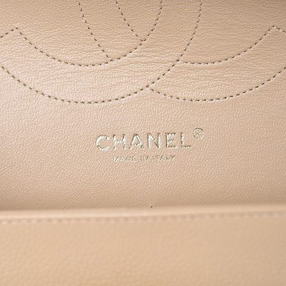 Chanel Caviar Quilted Jumbo Double Flap Beige Clair 6 of 10