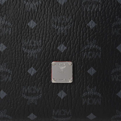 MCM Visetos Medium Klara Hobo Red Black 12 of 12