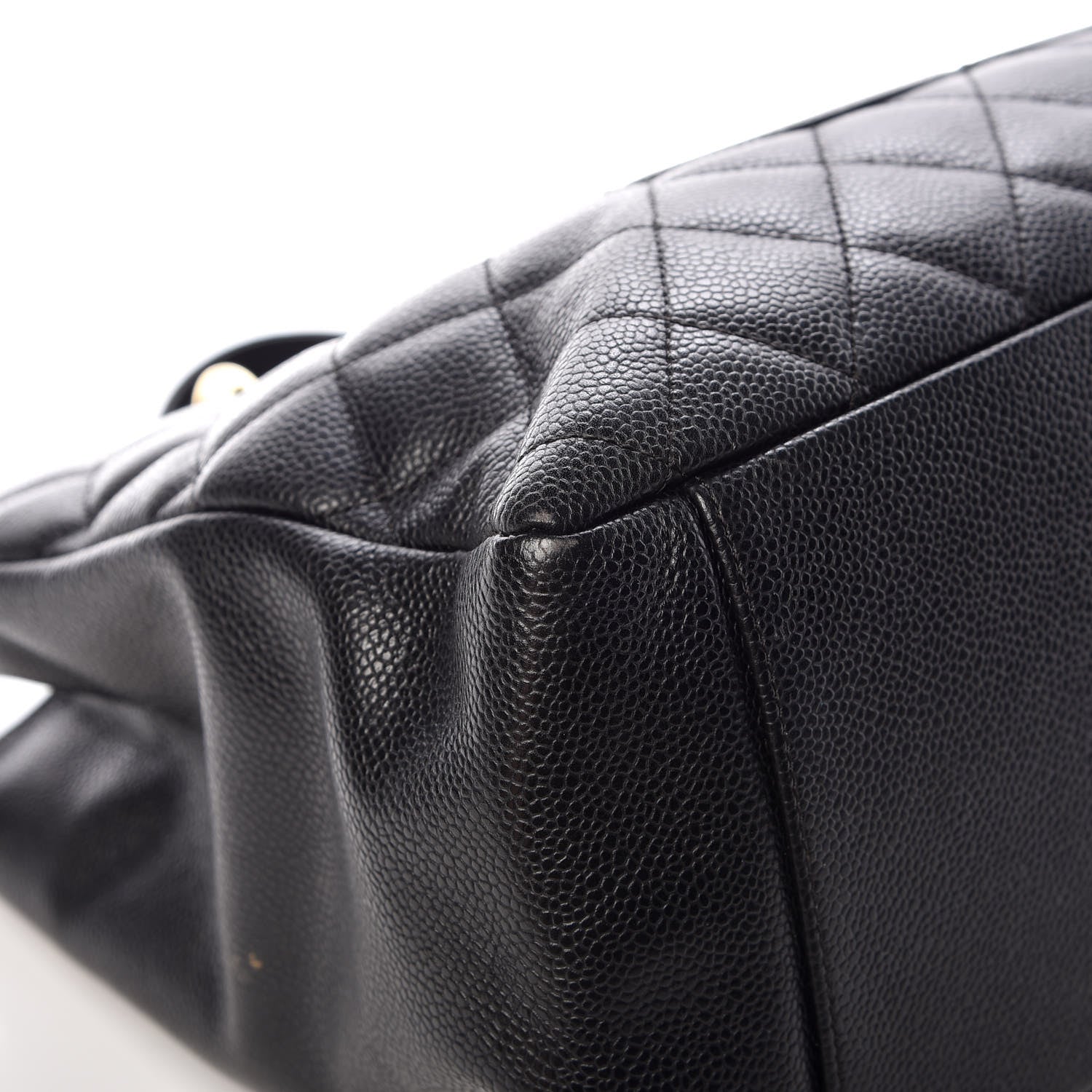 Chanel Caviar Quilted Grand Shopping Tote GST Black 9 of 16
