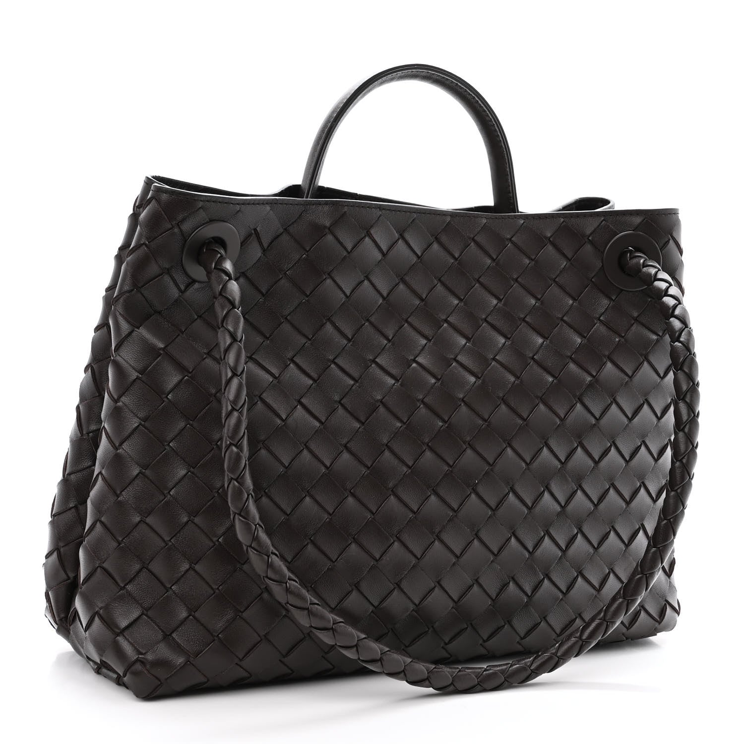 Bottega Veneta Nappa Intrecciato Medium Andiamo Shoulder Bag Fondant 3 of 10