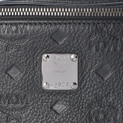 MCM Calfskin Ottomar Monogram Belt Bag Black 11 of 11