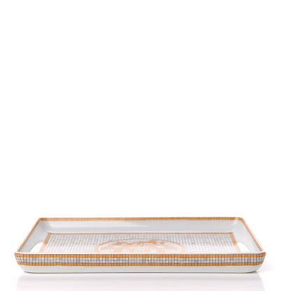 Hermes Porcelain Mosaique au 24 Sushi Plate 7 of 8
