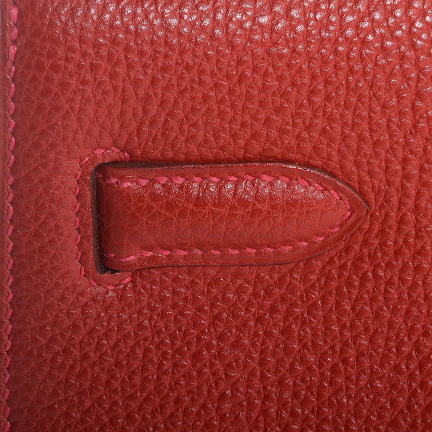 Hermes Togo Kelly Sellier 35 Rouge Garance 4 of 25