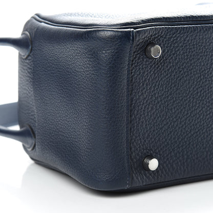 Hermes Taurillon Clemence Lindy 26 Bleu Abysse 9 of 12