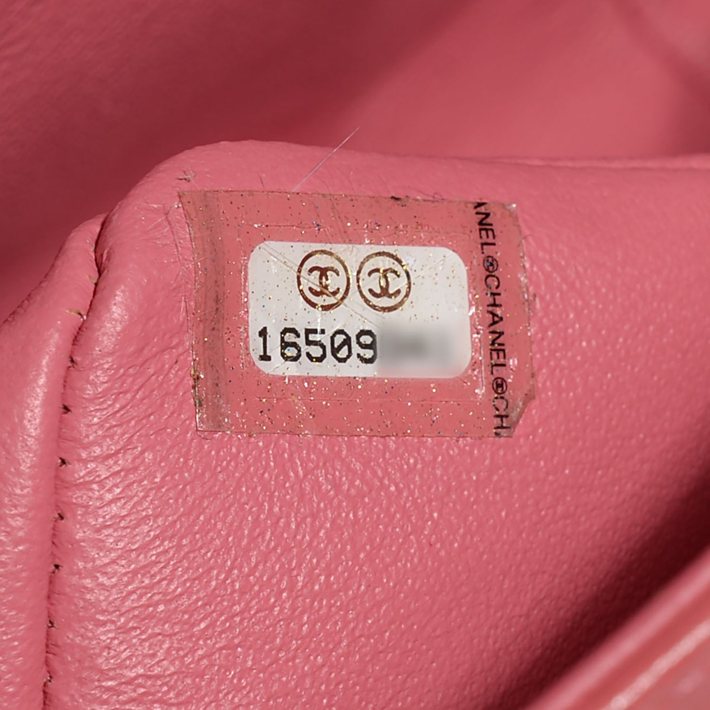 Lambskin Quilted Jumbo Double Flap Dark Pink