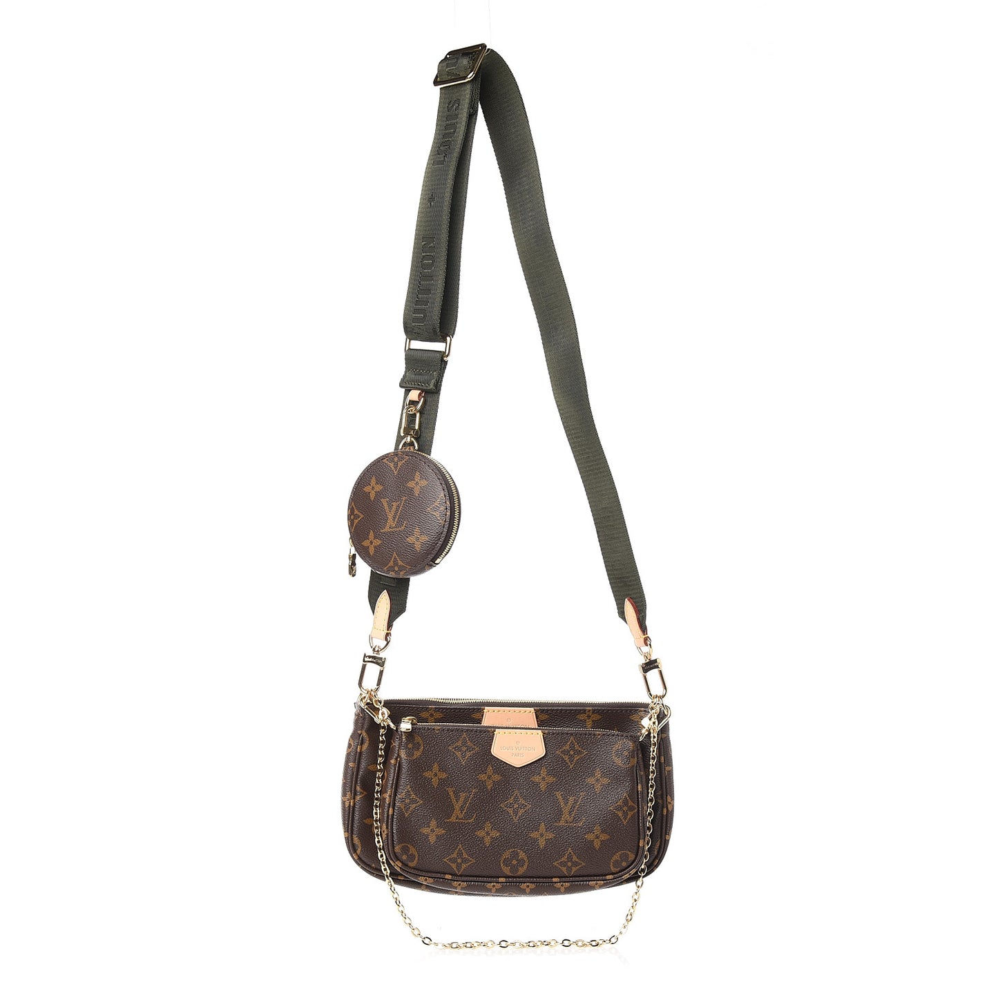 Monogram Multi Pochette Accessories Kaki