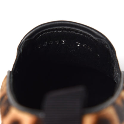Gucci Pony Hair Jaguar Print Slip On Sneakers 35.5 6 of 9