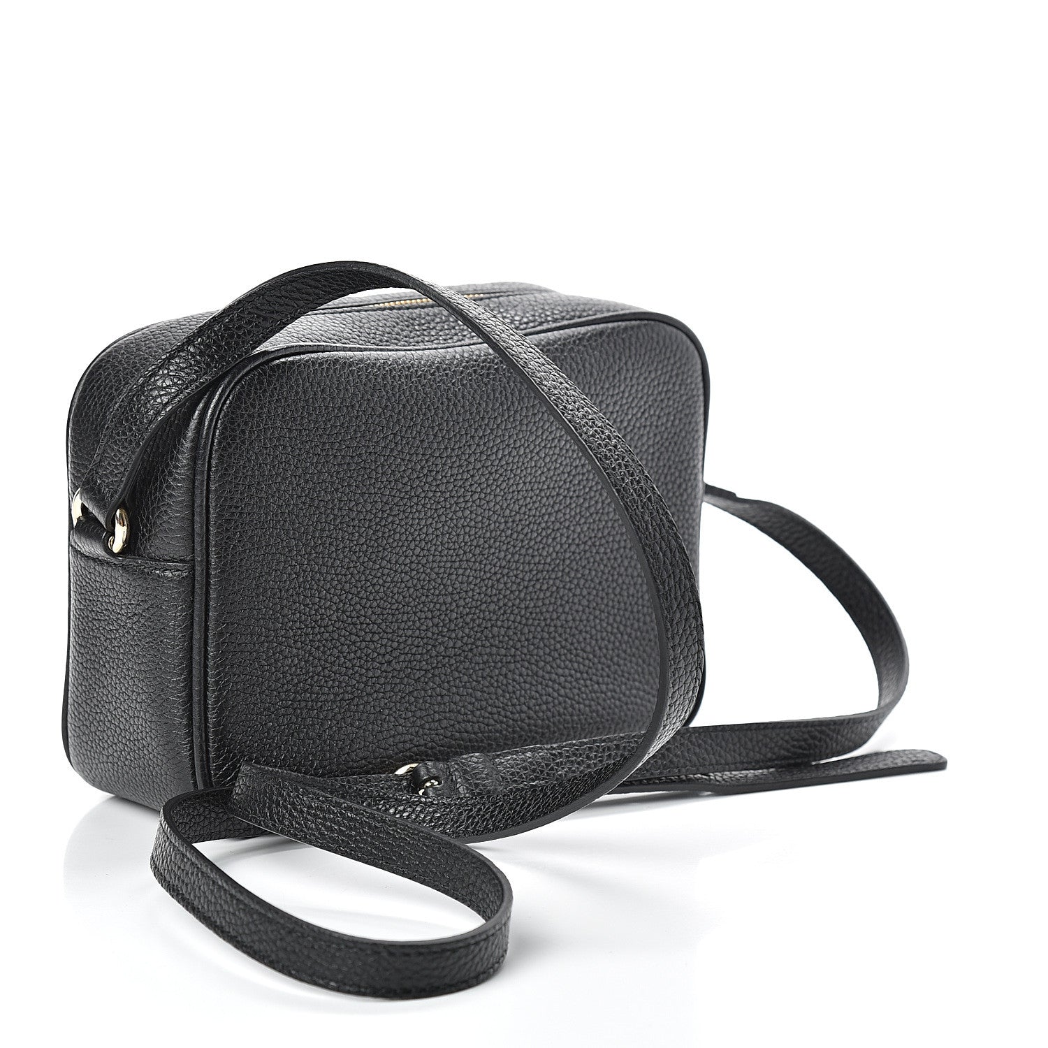 Gucci Pebbled Calfskin Small Soho Disco Bag Black 3 of 10