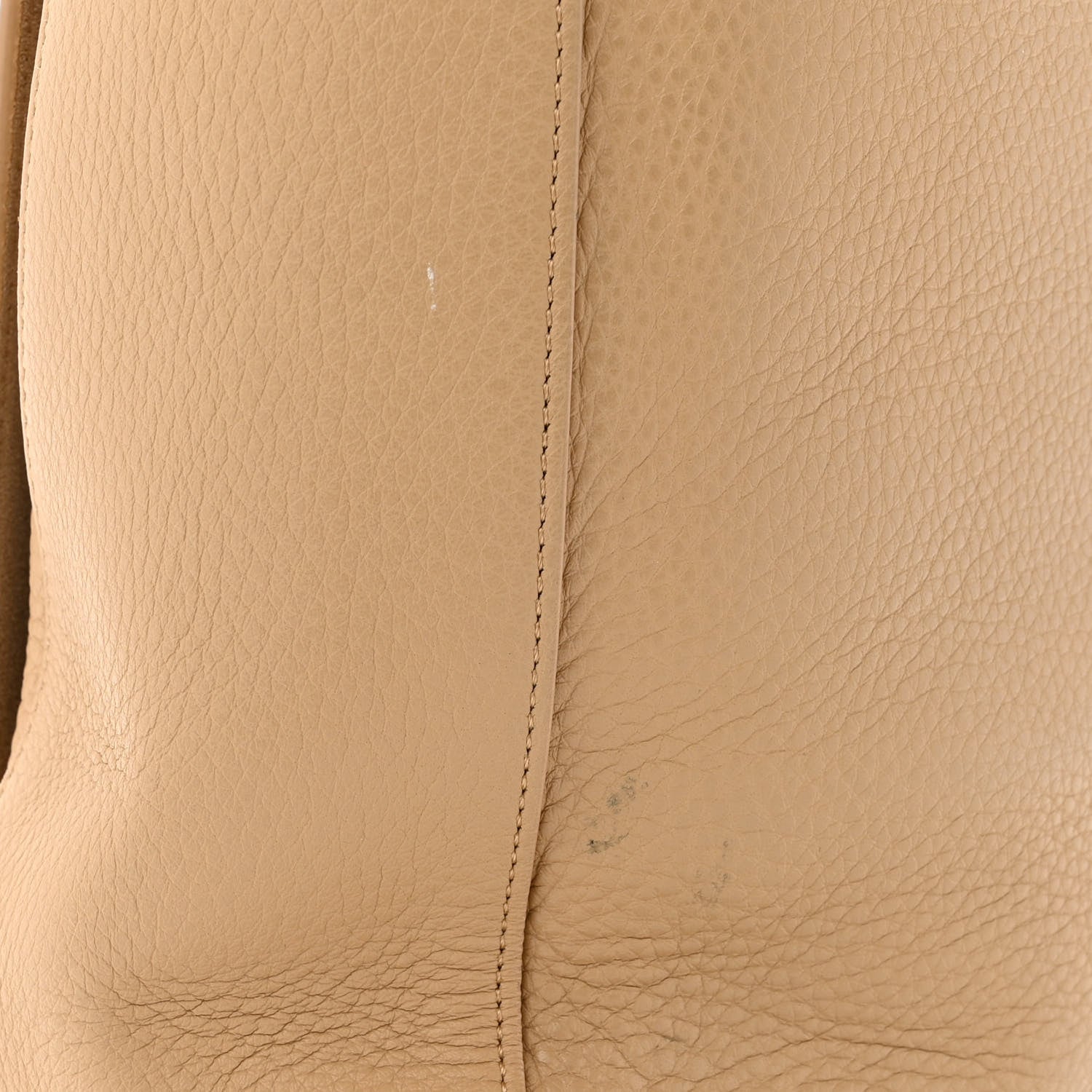 The Row Grained Calfskin Avery Flap Messenger Bag Beige 12 of 14