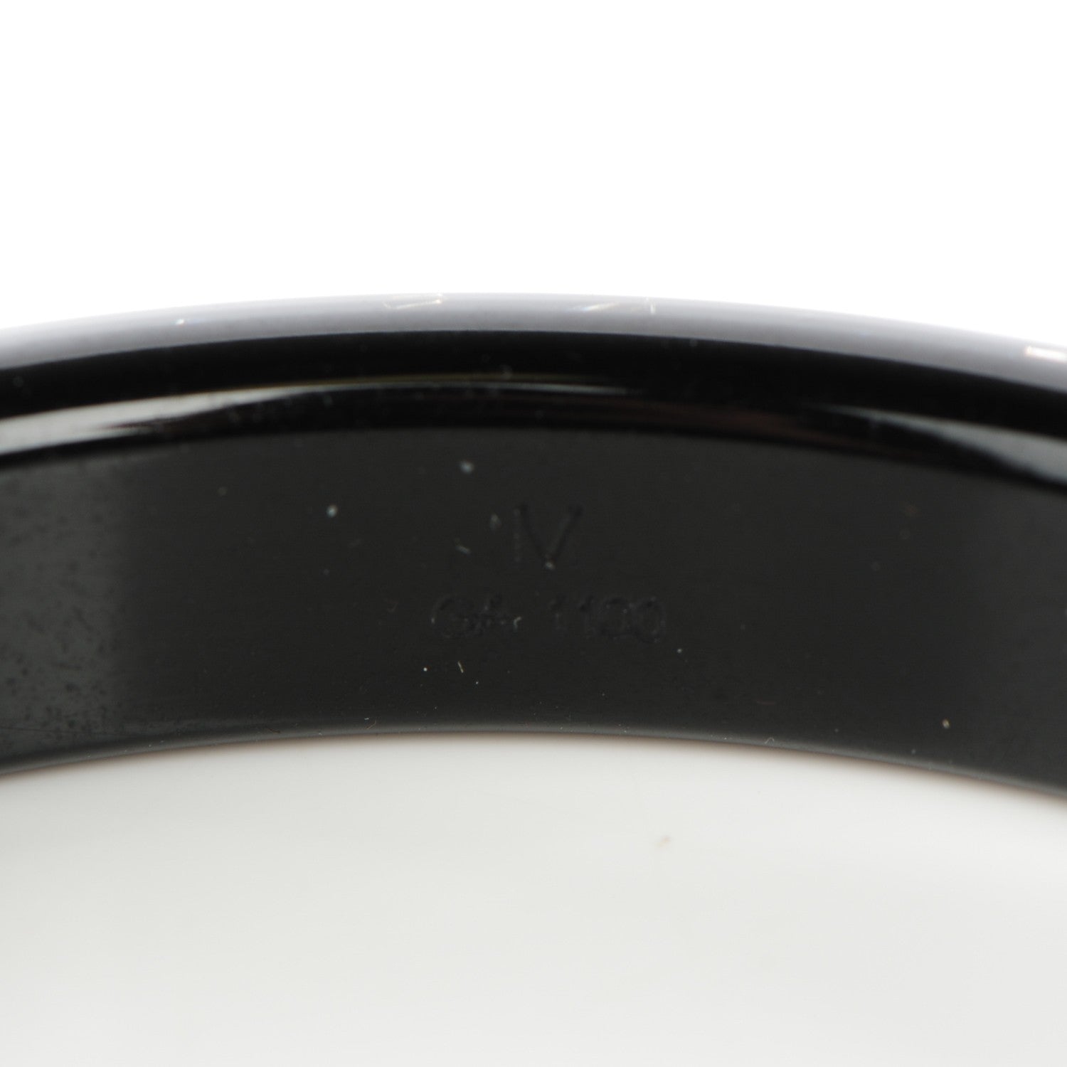 Louis Vuitton Resin Swarovski Medium Inclusion Bracelet PM Black 3 of 4