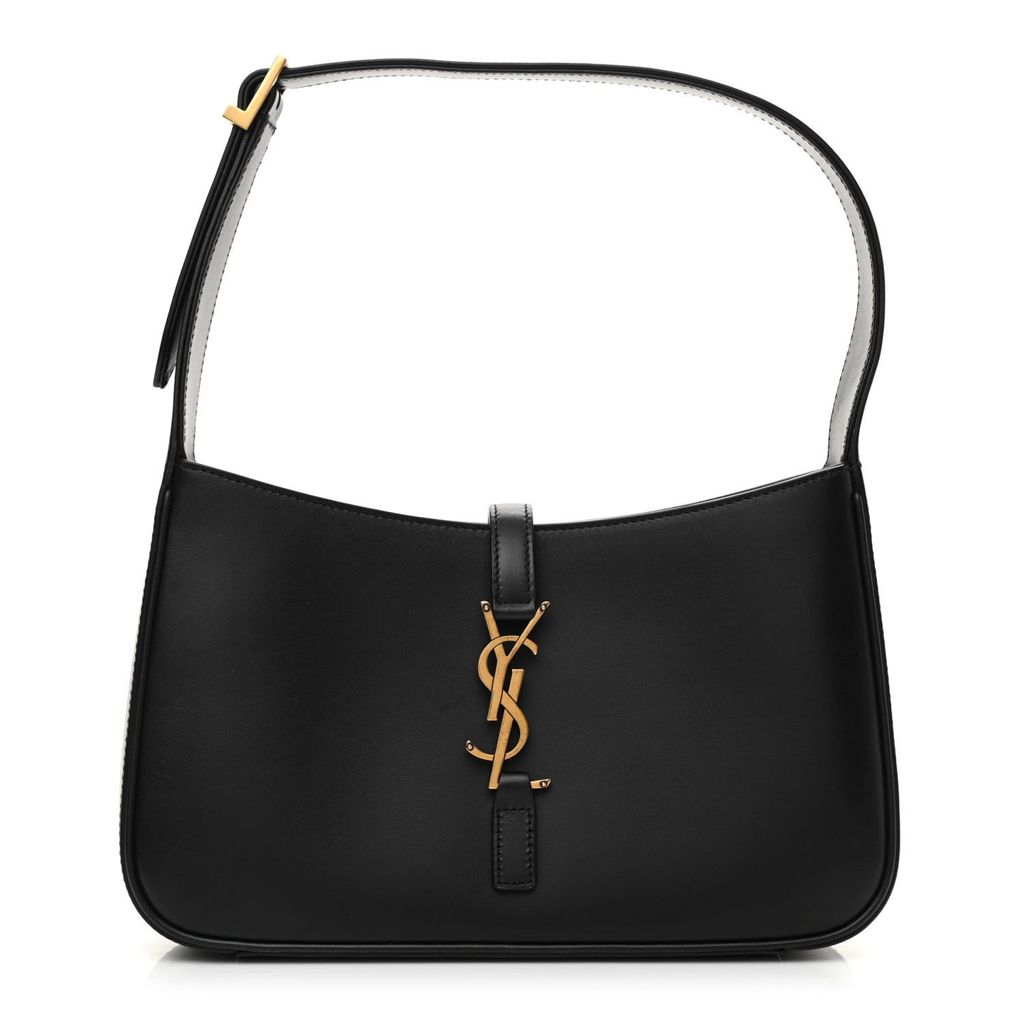 Smooth Calfskin Le 5 A 7 Hobo Black
