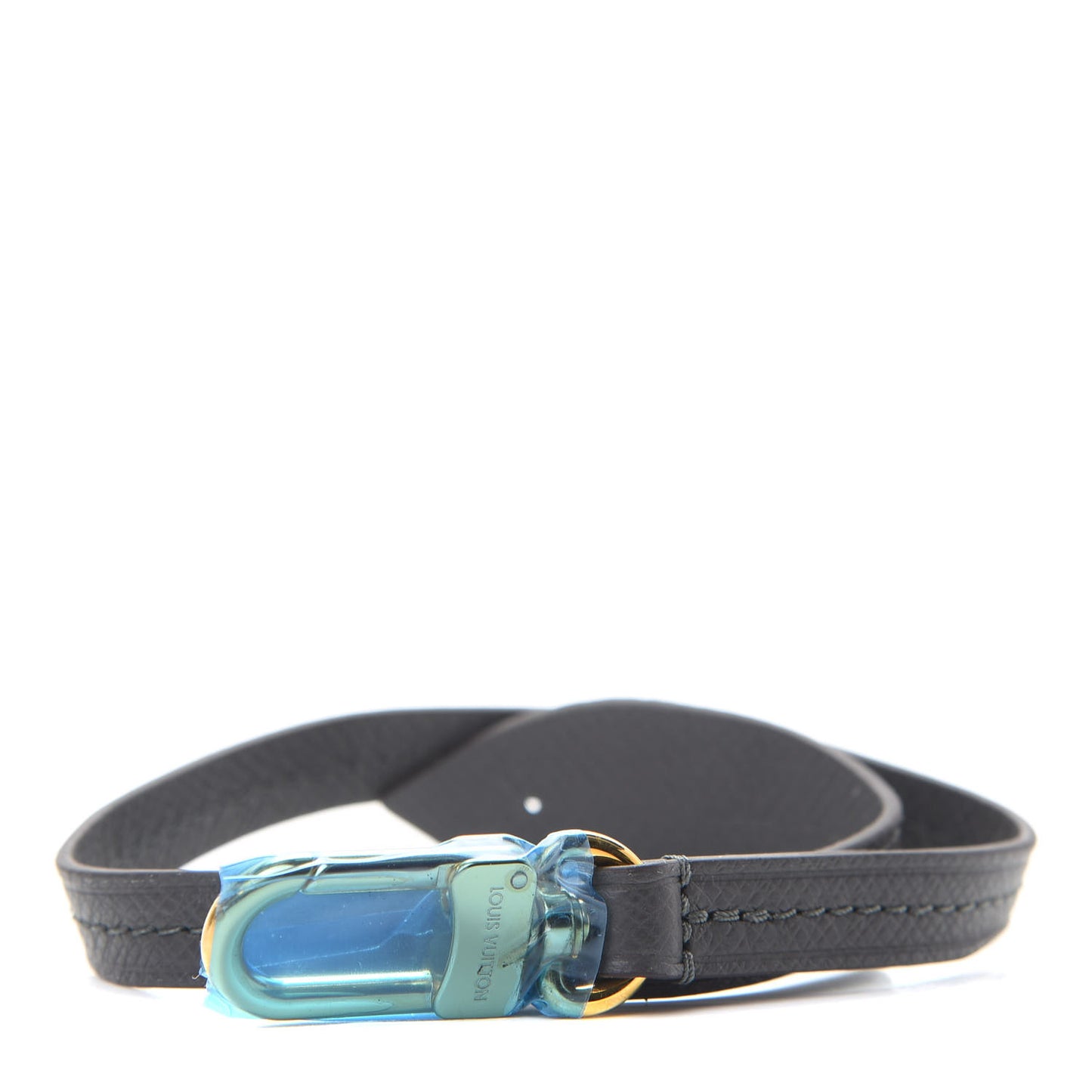 Calfskin Pochette Accessories Strap Black