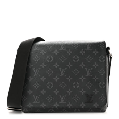Louis Vuitton Monogram Eclipse District PM Black 1 of 11