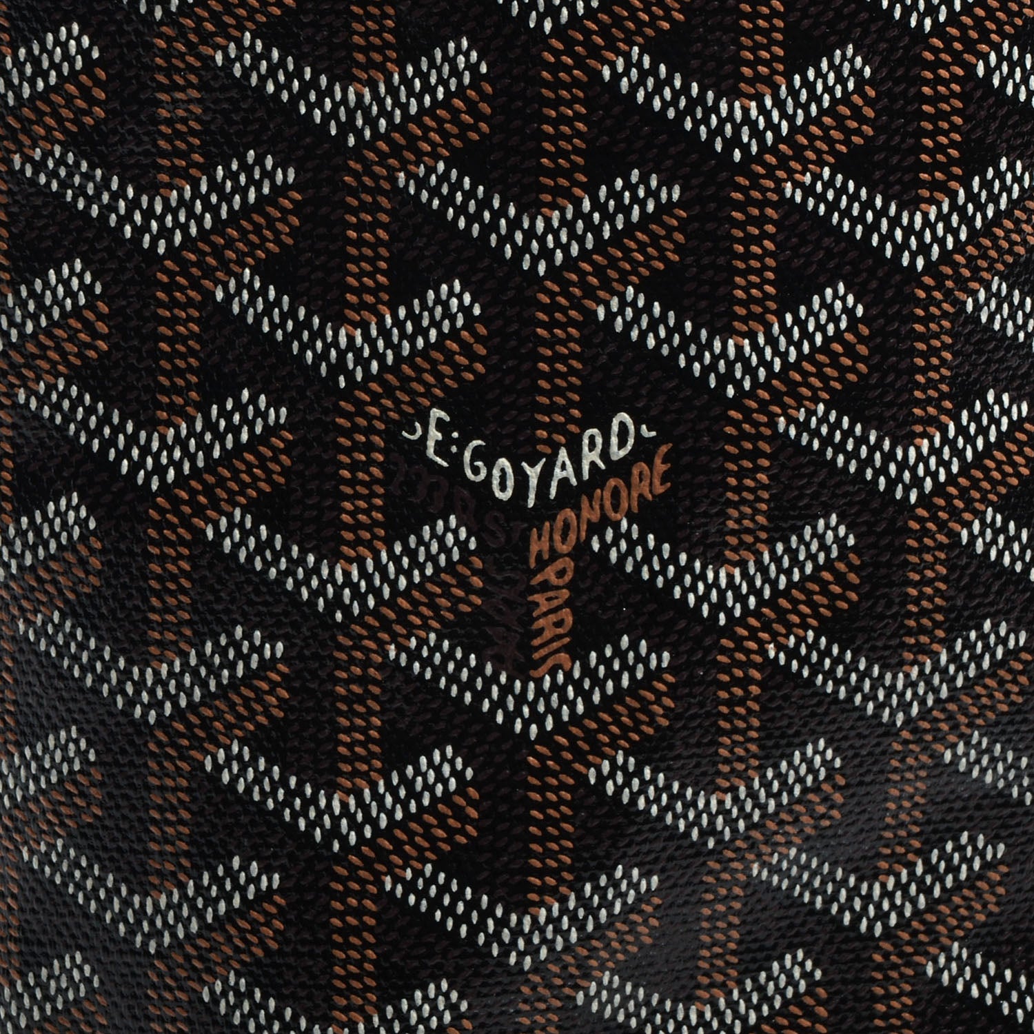 Goyard Goyardine Saint Louis PM Black Gold 9 of 9
