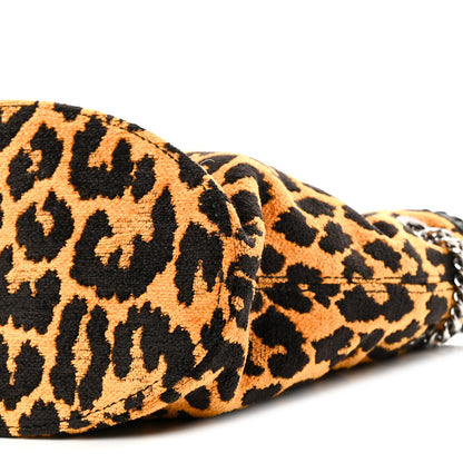 Stella McCartney Jacquard Leopard Print Small Falabella Bucket Bag Leopard 9 of 9