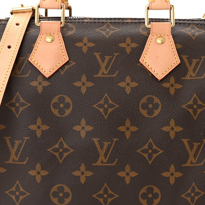 Louis Vuitton Monogram Speedy Bandouliere 25 7 of 10