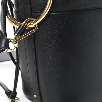 Chloe Smooth Calfskin Small Roy Bucket Bag Black 17 of 17