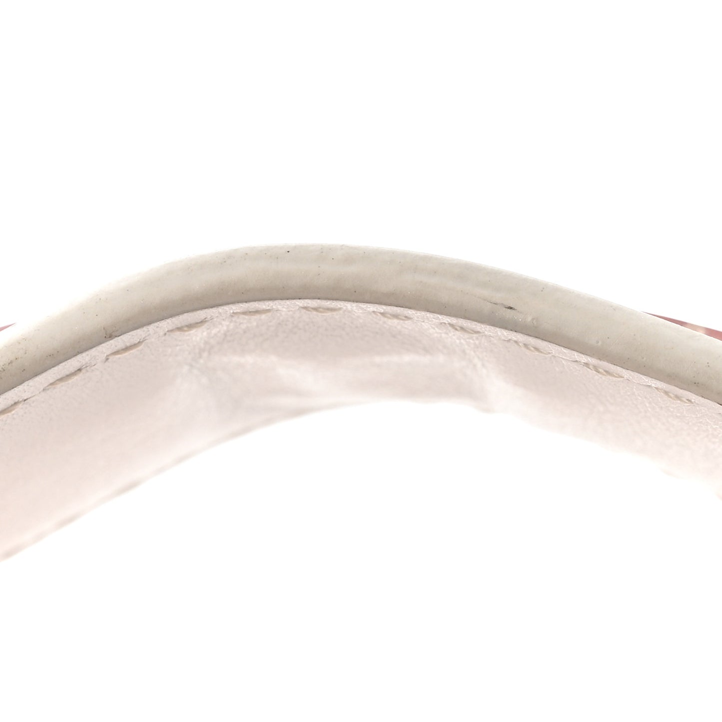 Calfskin PVC Epi Plage Soft Trunk Optic White