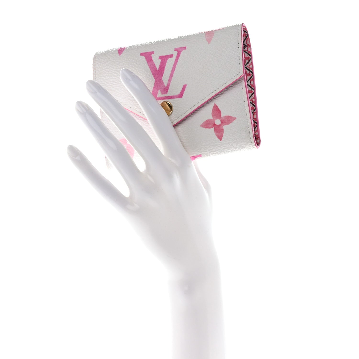 Louis Vuitton Monogram Giant By The Pool 2.0 Victorine Wallet Rose 2 of 7