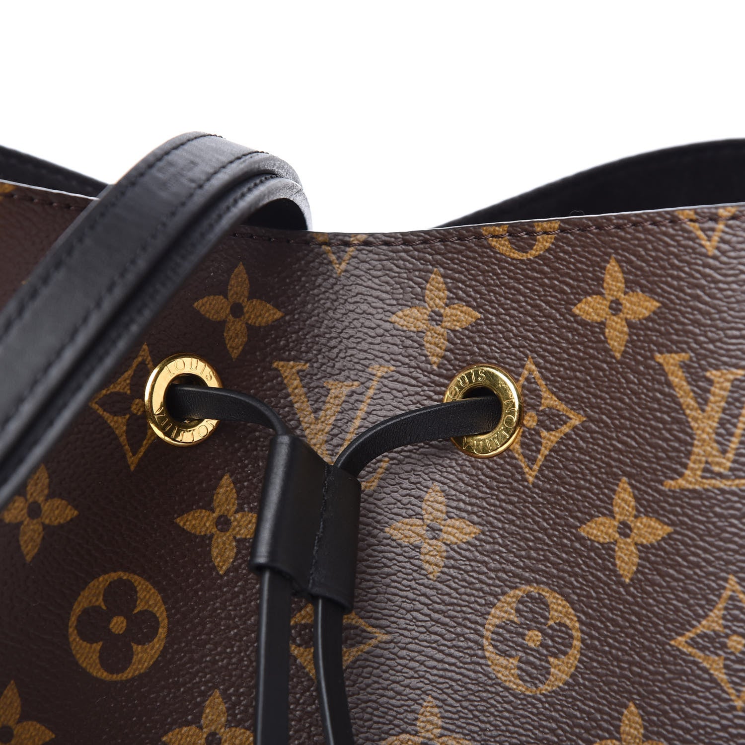 Louis Vuitton Monogram Neonoe MM Black 9 of 10