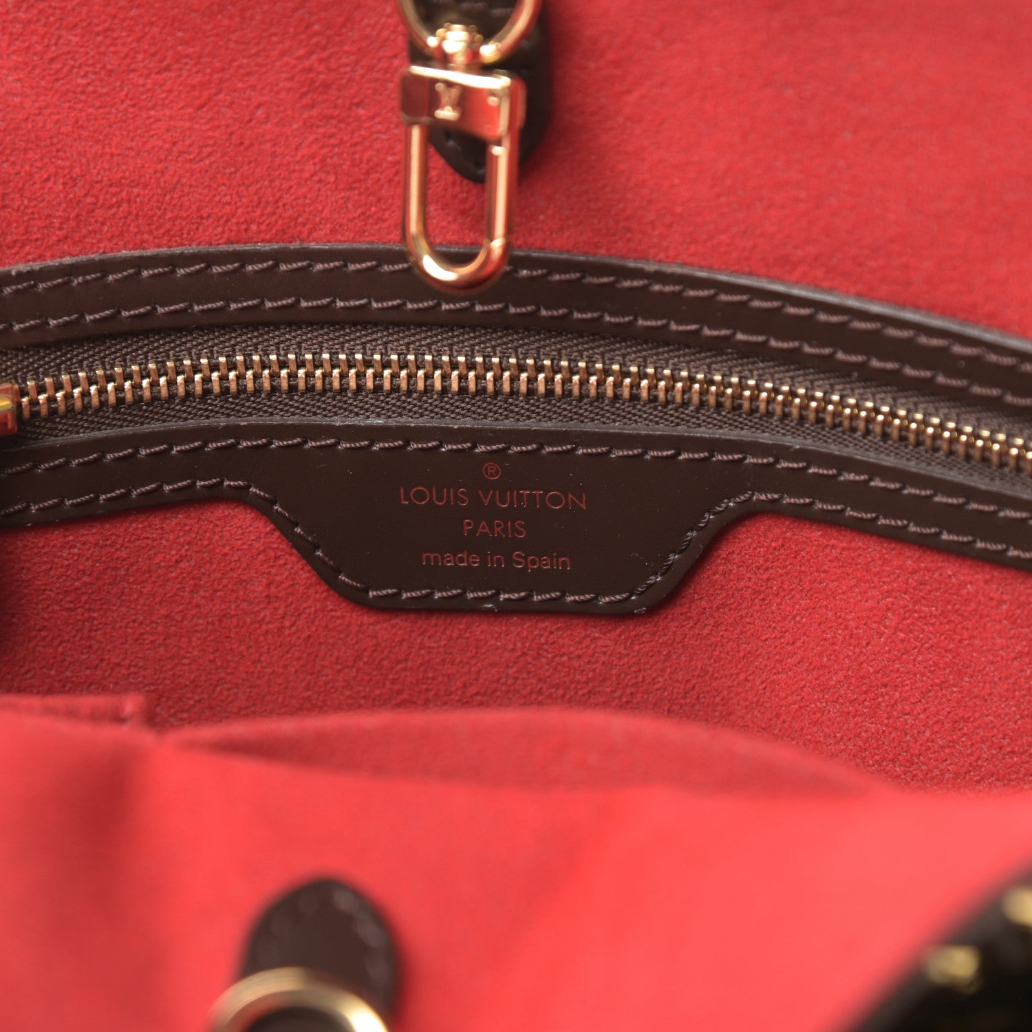 Louis Vuitton Damier Ebene Hampstead PM 6 of 13