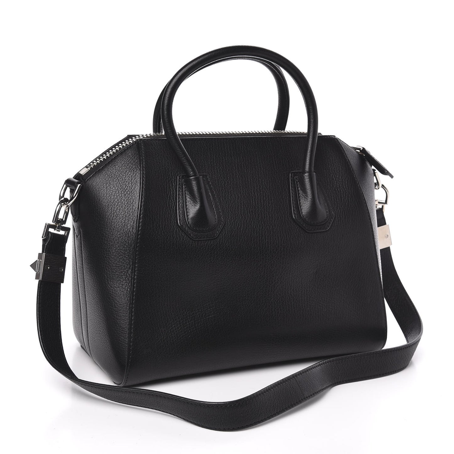 Sugar Goatskin Small Antigona Black