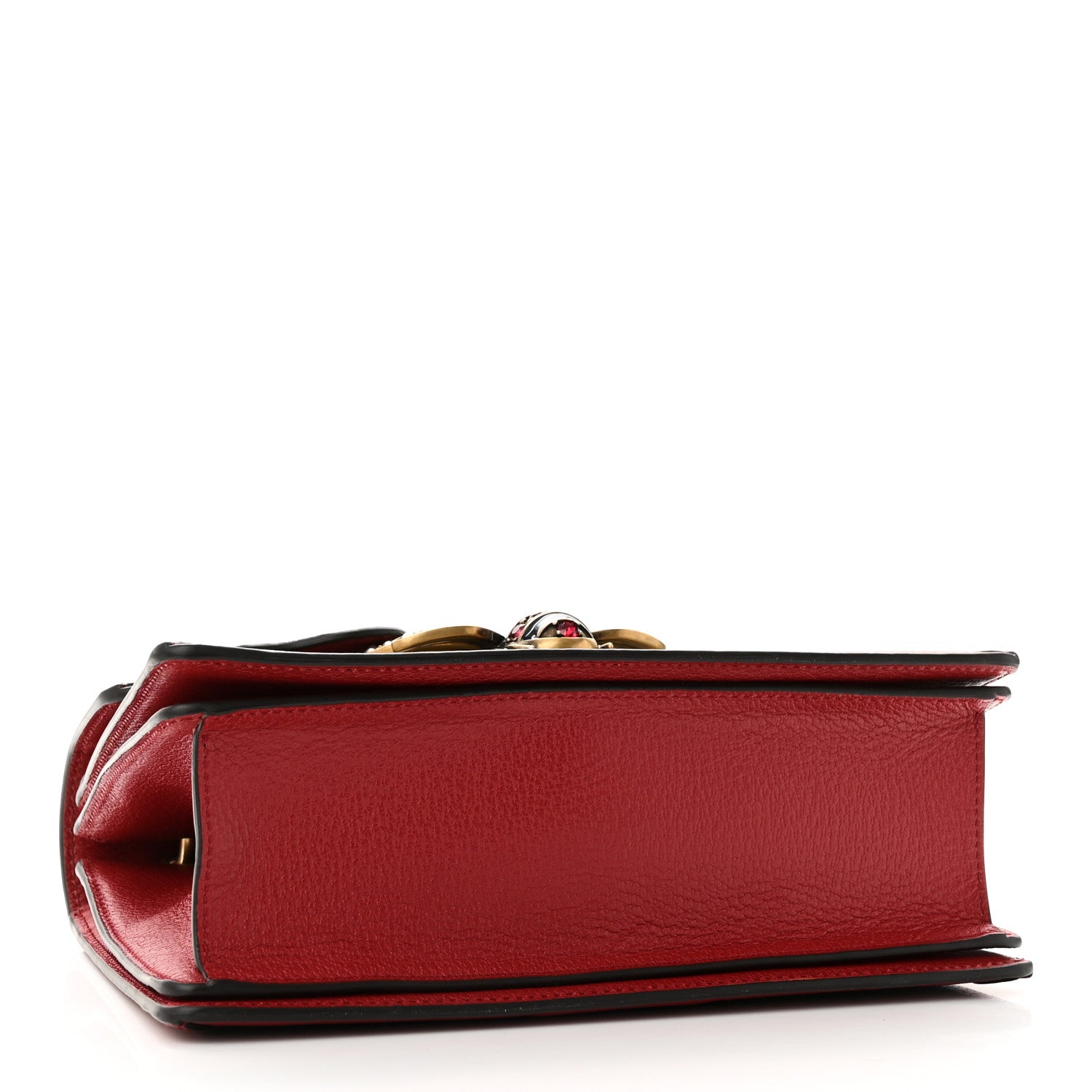 Gucci GG Supreme Monogram Small Queen Margaret Top Handle Bag Red 4 of 10