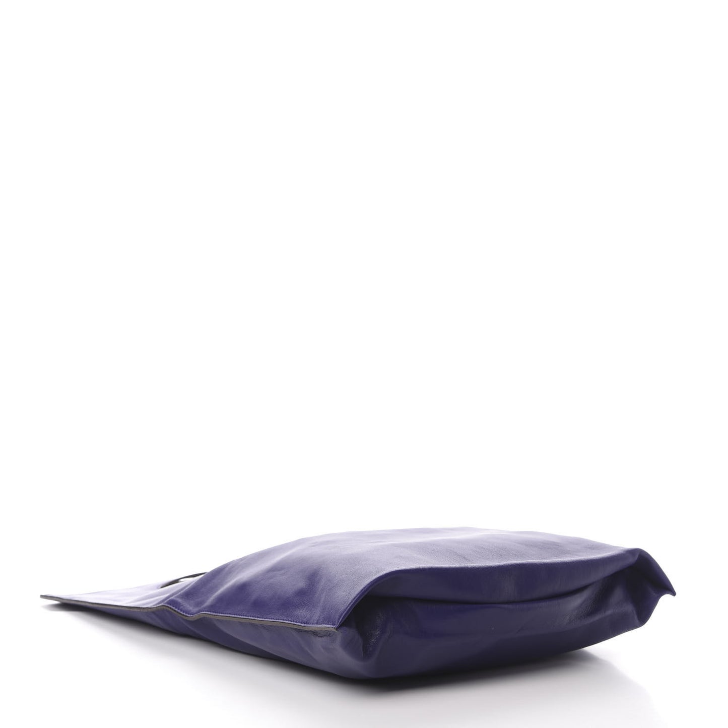 Ramskin Large Alix Padlock Zip Shoulder Bag Violet