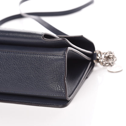 Givenchy Goatskin Small GV3 Shoulder Bag Dark Blue 6 of 9