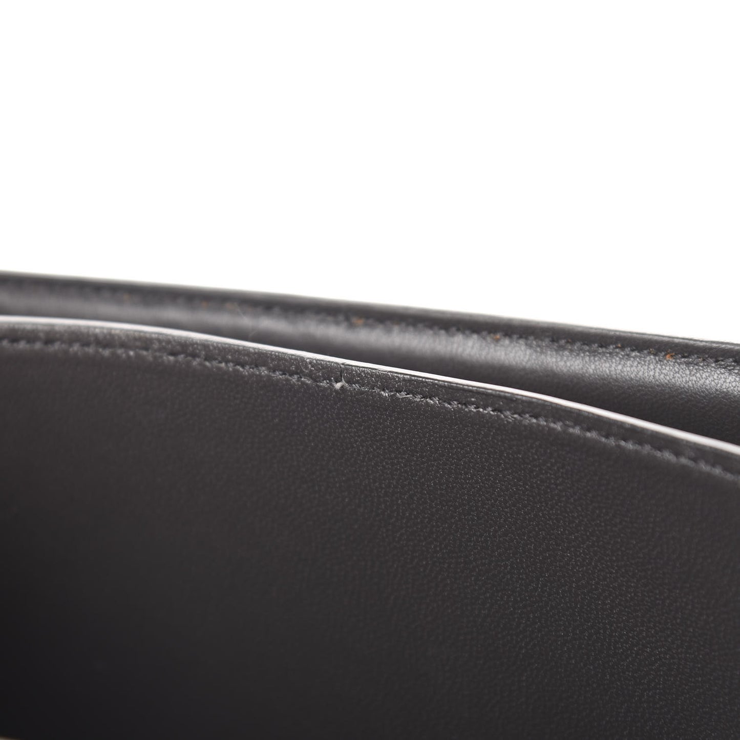Smooth Calfskin Medium Classic Box Flap Bag Anthracite