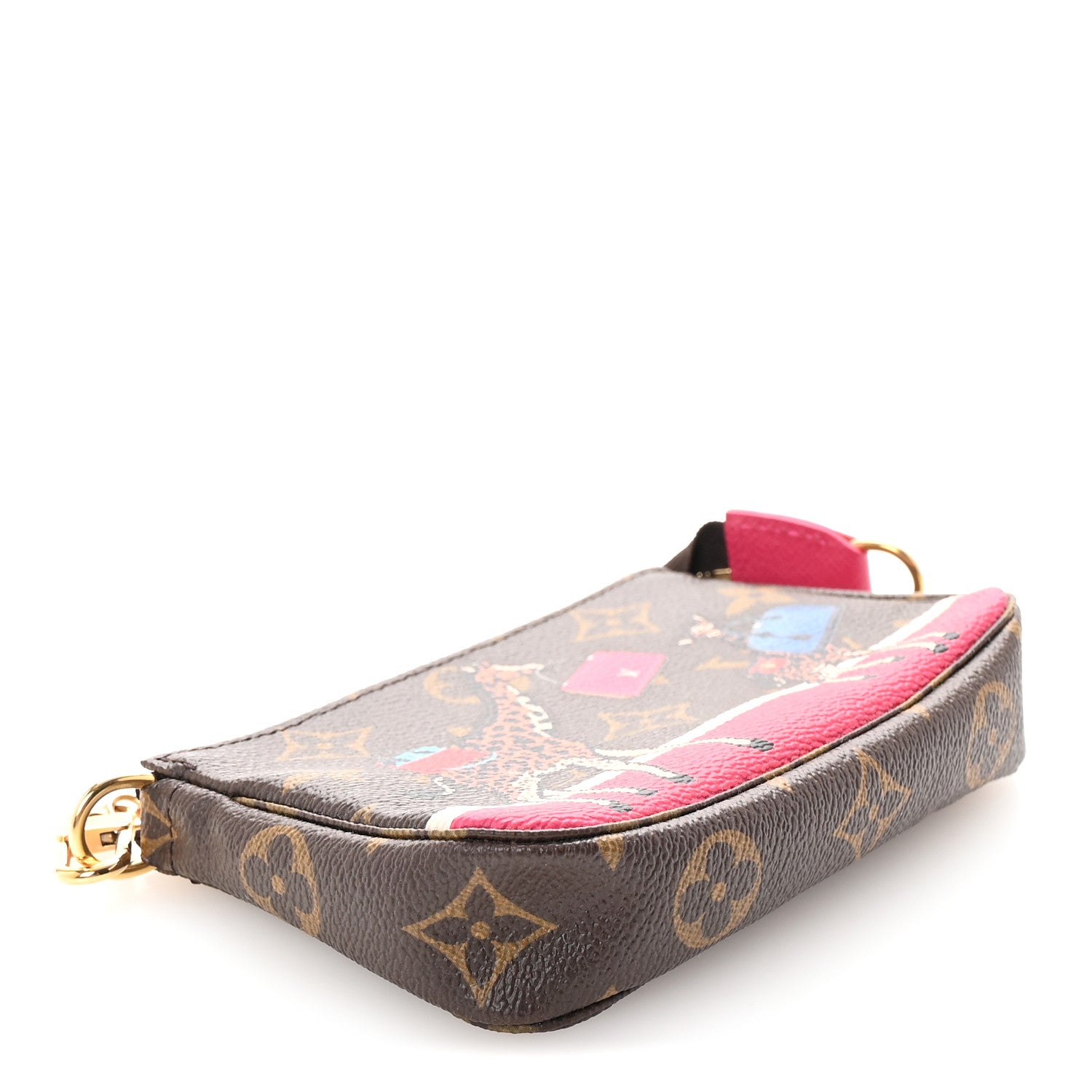 Louis Vuitton Monogram 2017 Christmas Animation Mini Pochette Accessories 8 of 16