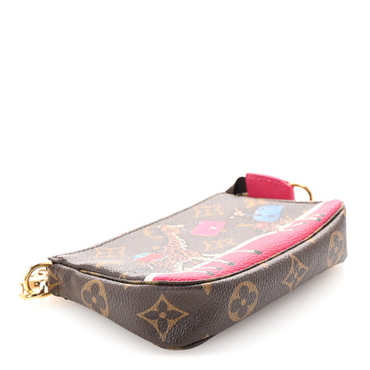 Louis Vuitton Monogram 2017 Christmas Animation Mini Pochette Accessories 8 of 16