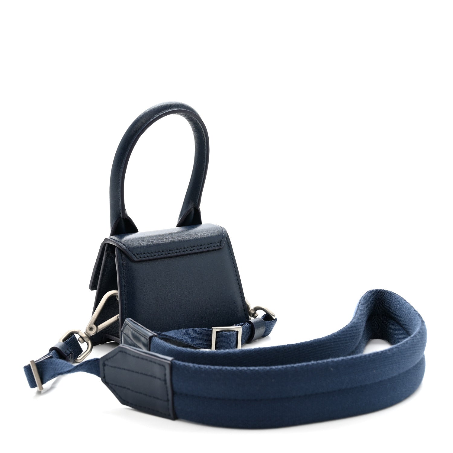 Jacquemus Smooth Calfskin Le Chiquito Homme Navy Blue 3 of 10