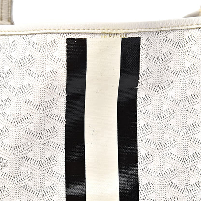 Goyard Goyardine Saint Louis GM White 10 of 20