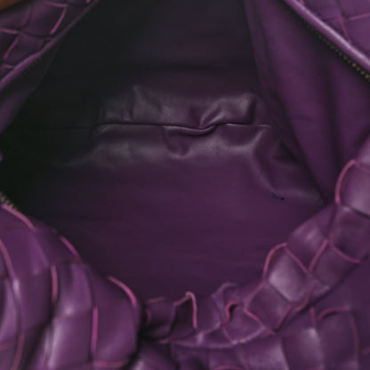 Bottega Veneta Nappa Intrecciato Teen Jodie Hobo Eggplant 5 of 10