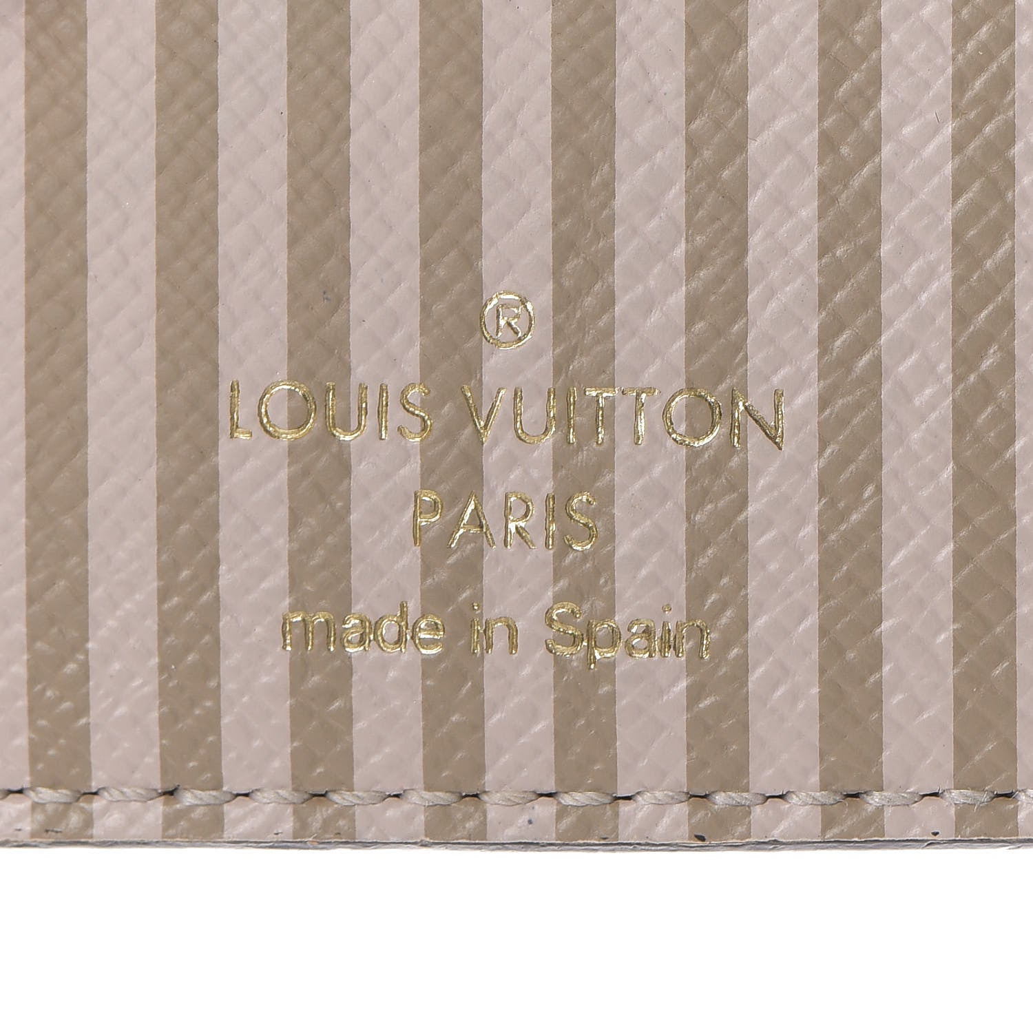 Louis Vuitton Damier Ebene Illustre Trunk Key Holder Beige 4 of 4