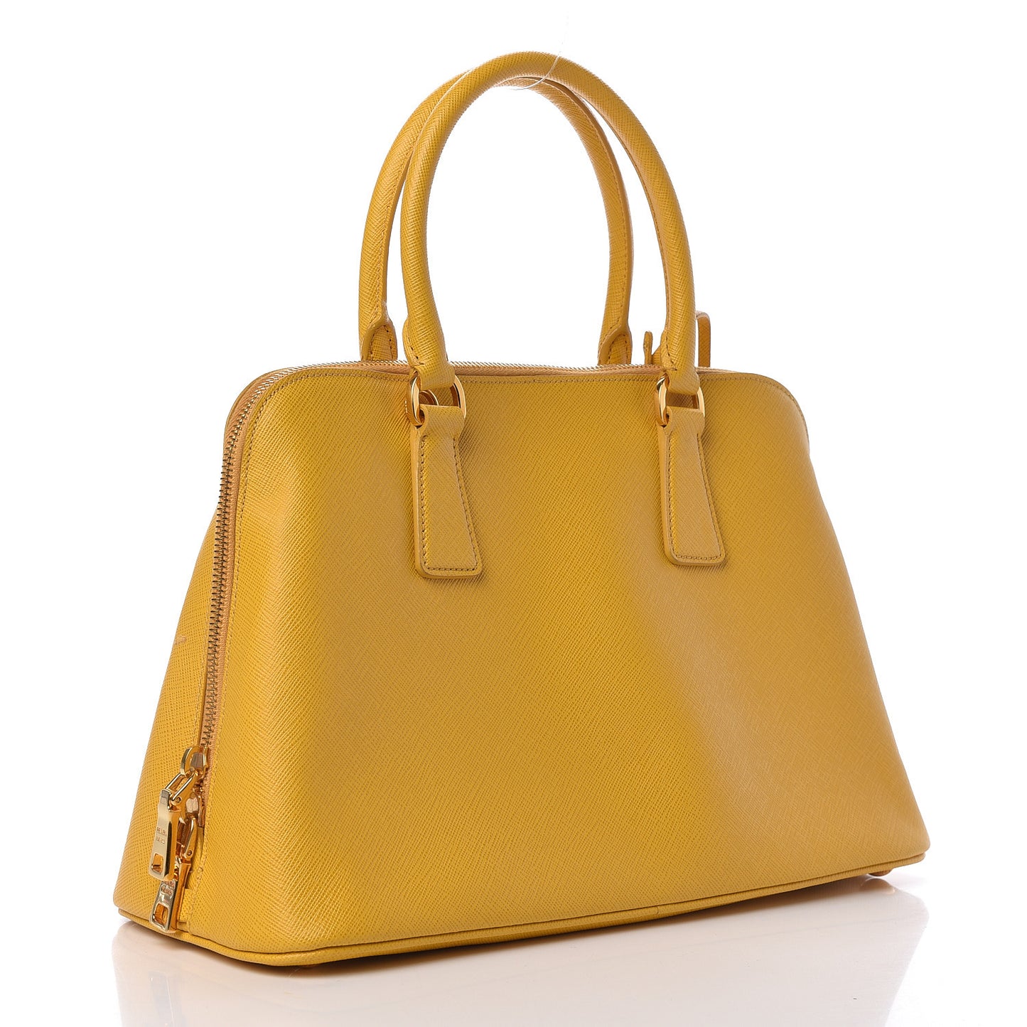 Saffiano Lux Medium Promenade Tote Mimosa