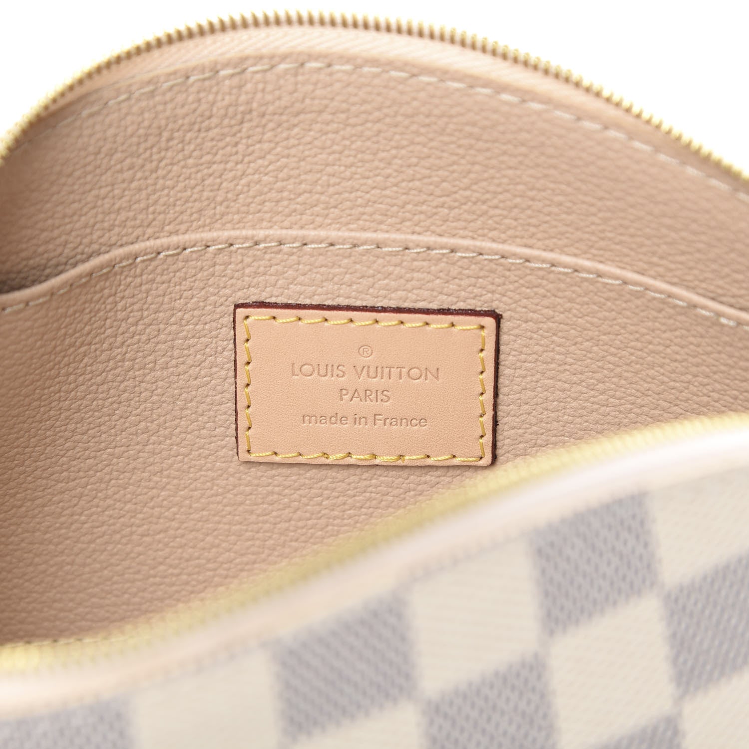 Louis Vuitton Damier Azur Cosmetic Pouch 6 of 7