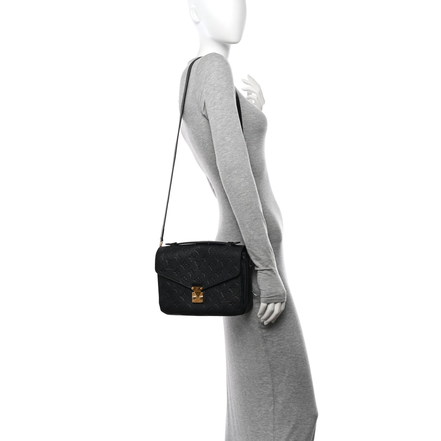 Louis Vuitton Empreinte Pochette Metis Black 2 of 10